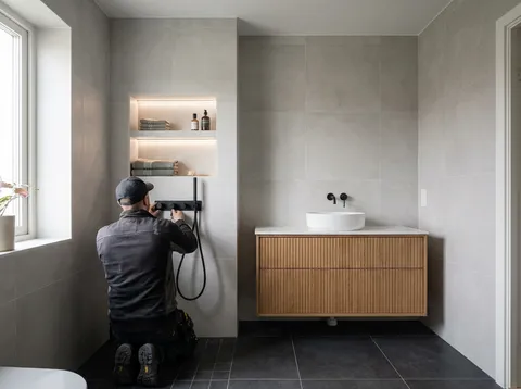 Badrumsrenovering